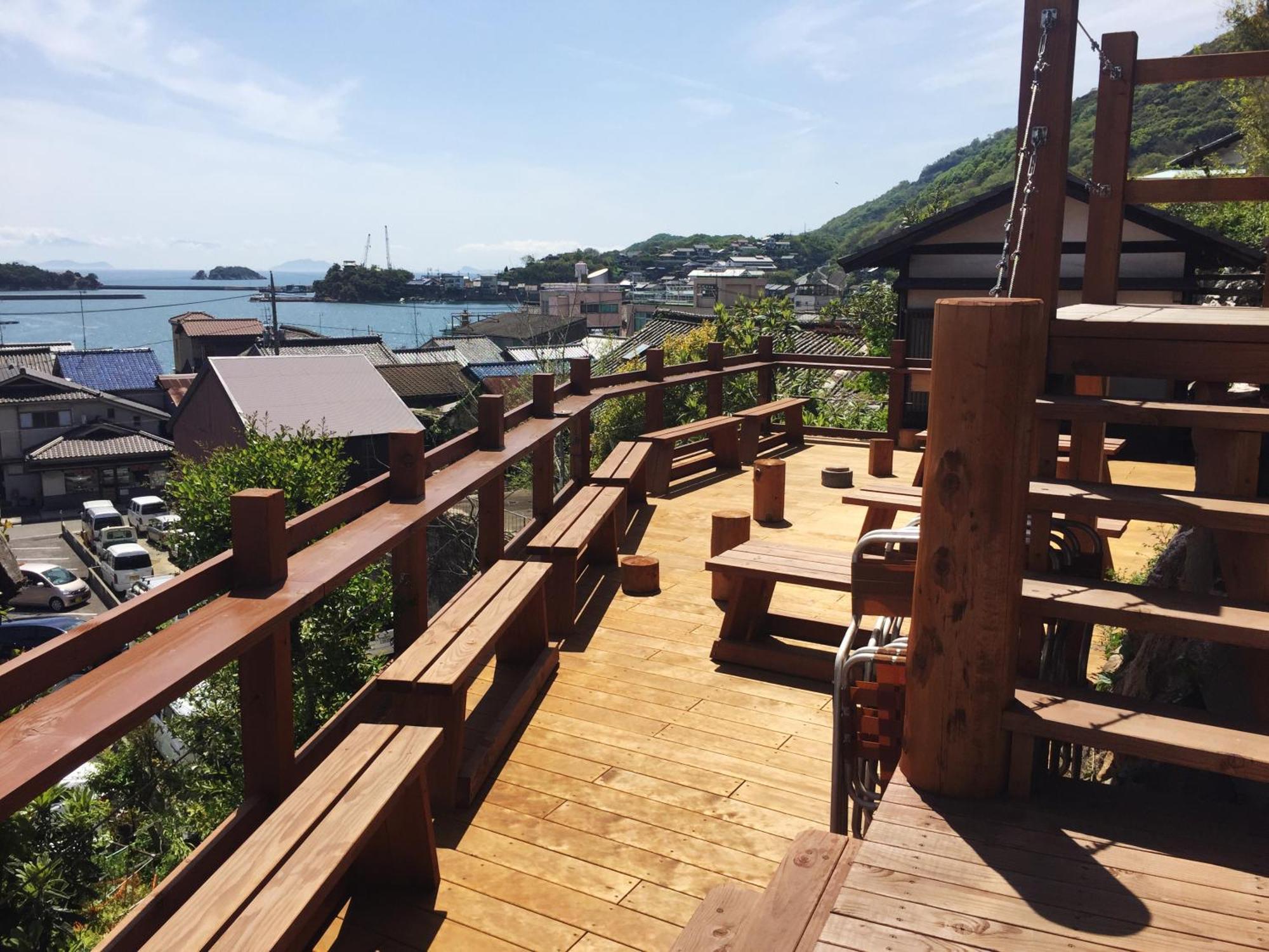 城跡石垣上の絶景古民家宿 鞆城茶屋庵 Tomo Exterior foto
